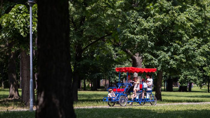 Margitsziget hőség kánikula