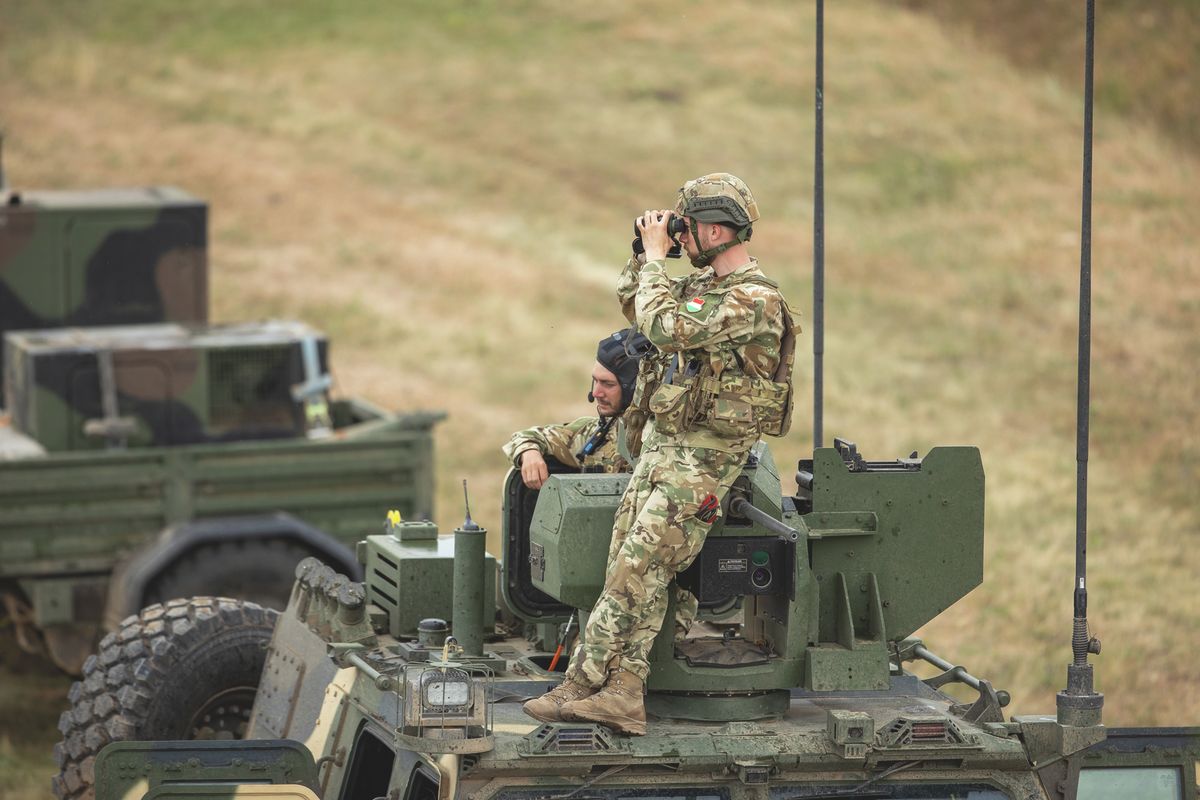 SABER GUARDIAN 2025 nemzetközi gyakorlat