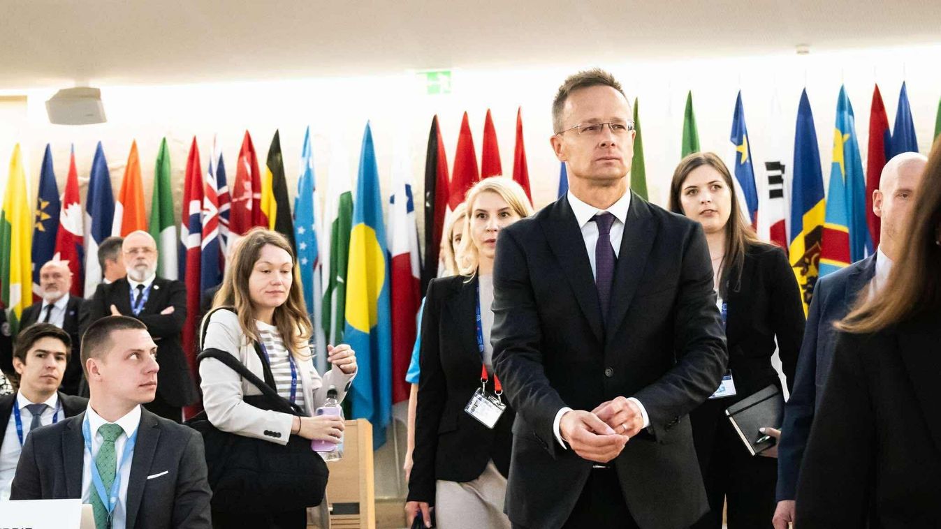 Szijjártó Péter Genfben