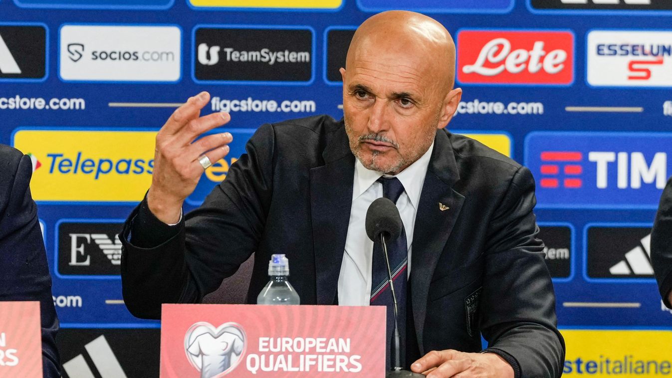 Luciano Spalletti sajtótájékoztató