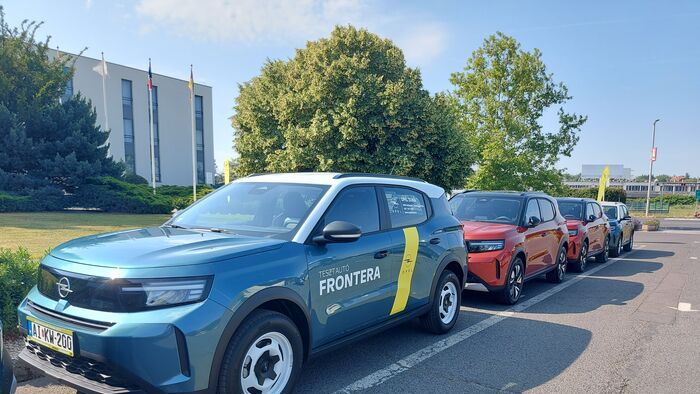 Opel Frontera menetpróba