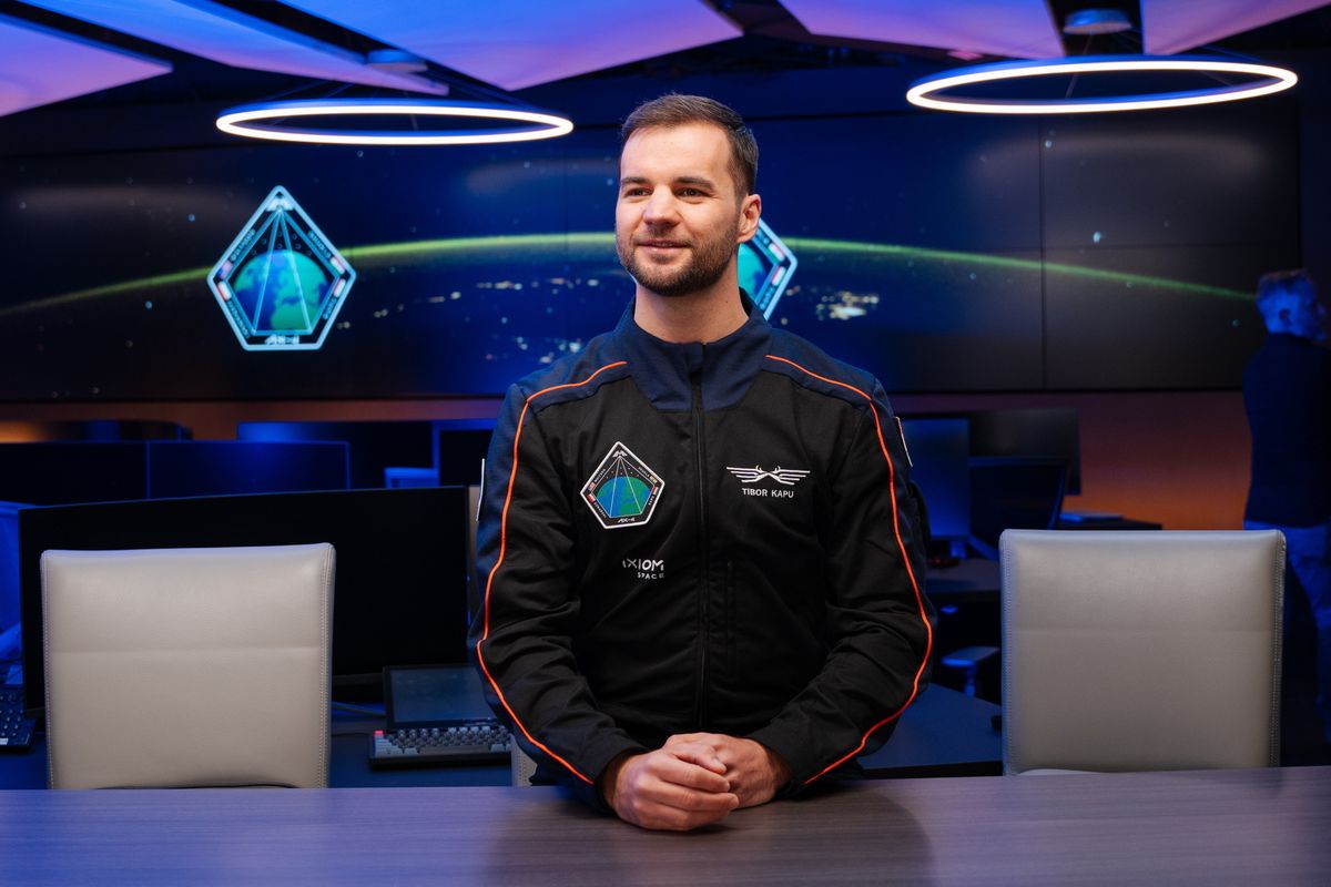 Űrutazás: Kapu Tiborék útját elhalasztották (Fotó: MTI/Axiom Space)