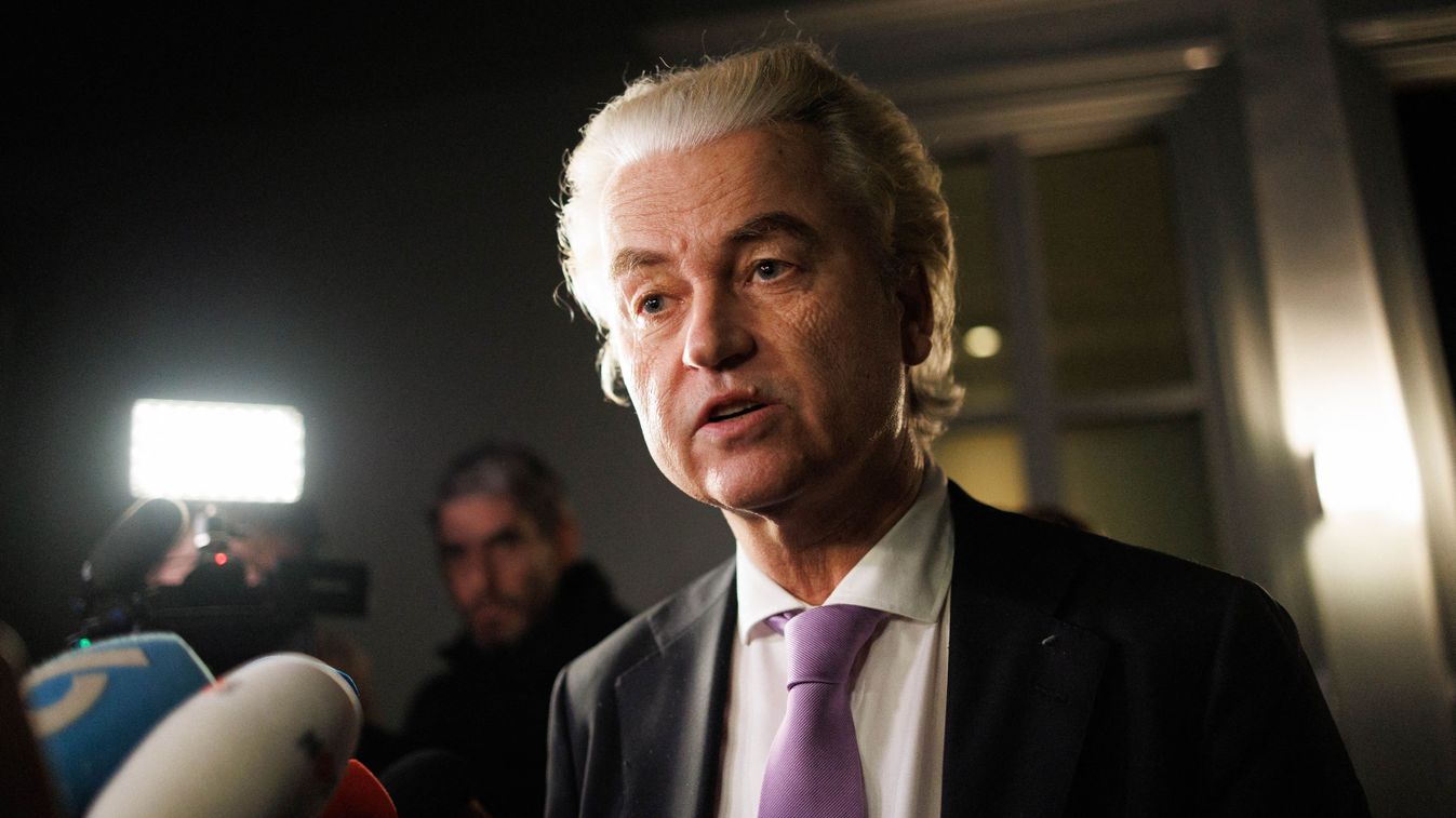 Geert Wilders, a holland Szabadságpárt elnöke