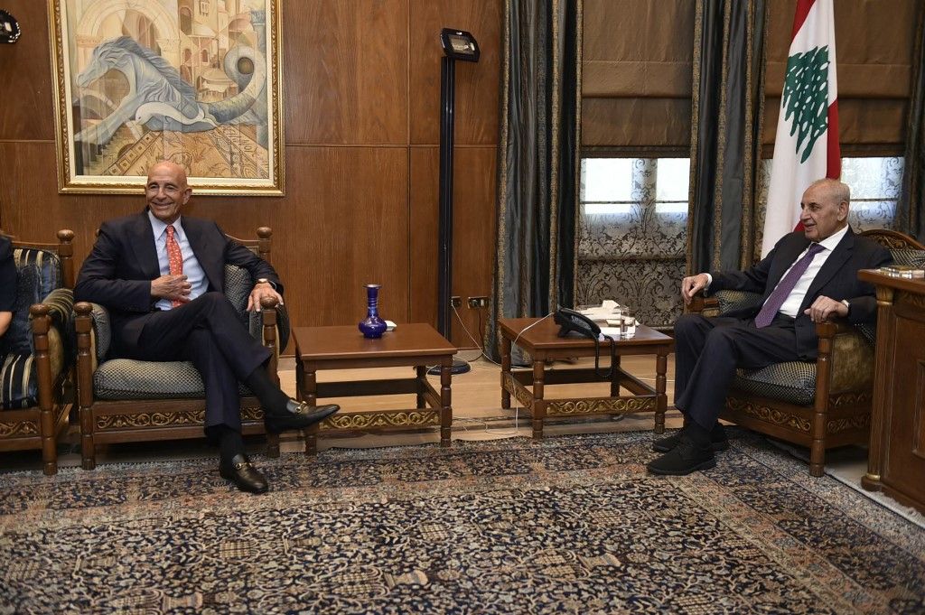 A Hezbollah is szóba került Tom Barrack libanoni útja során