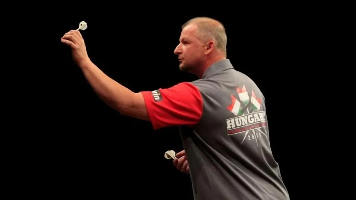 Legutóbb Bezzeg Nándor szerepelt magyar játékosként a PDC-dartsvilágbajnokságon
