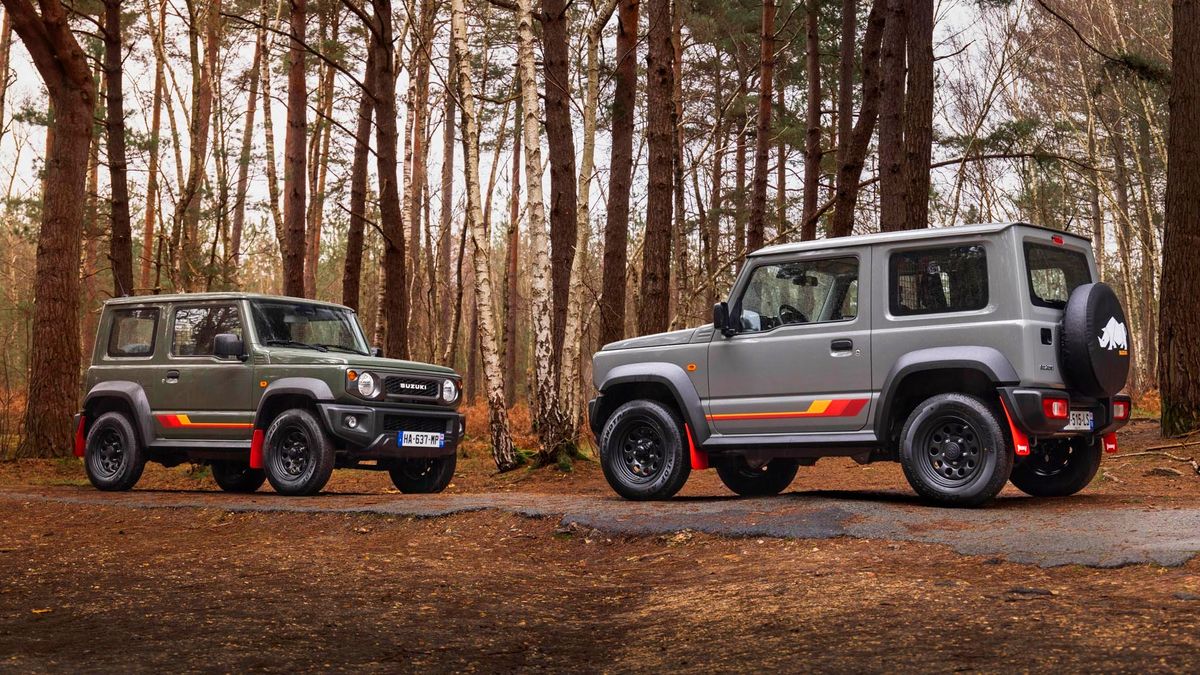 Retrós körítésű limitált szériával búcsúzik a francia piactól a Suzuki Jimny