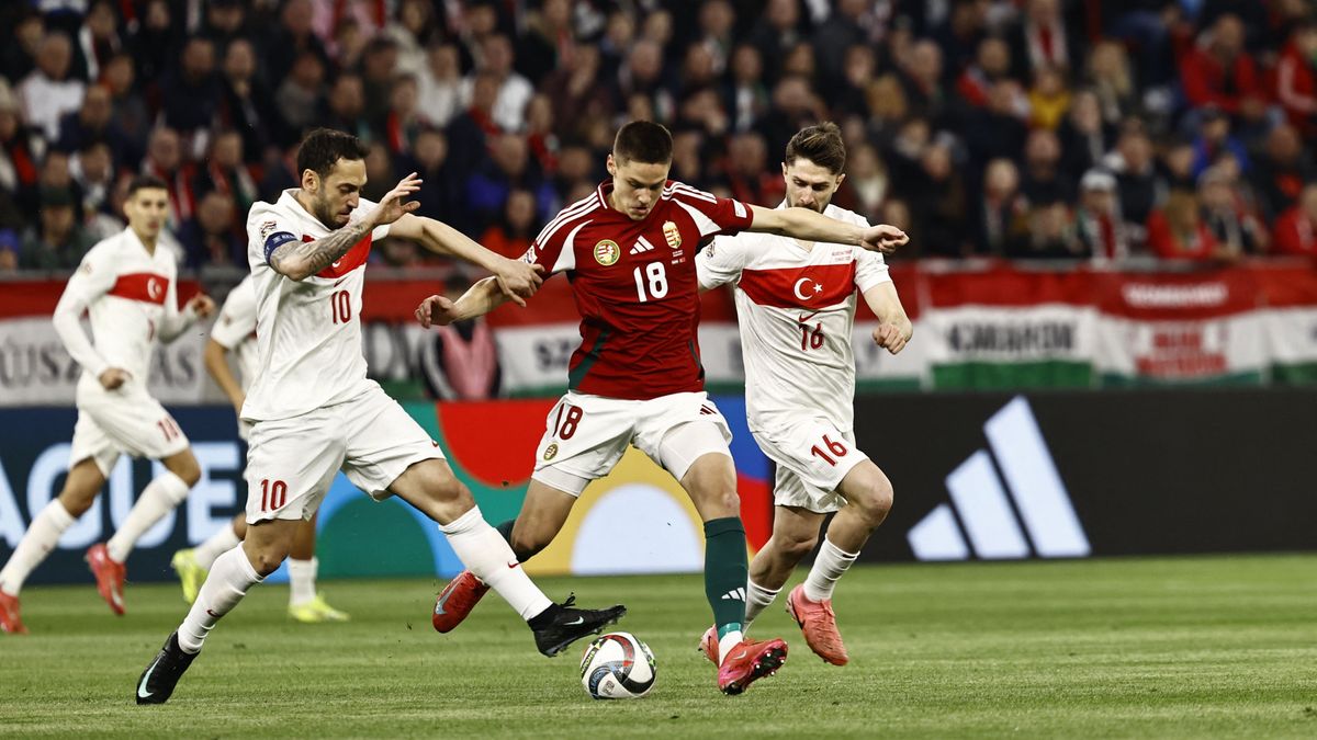 Dárdai Bence a testvéreihez hasonlóan bemutatkozhatott a magyar válogatottban (Fotó: Arpad Kurucz/AFP/Anadolu)