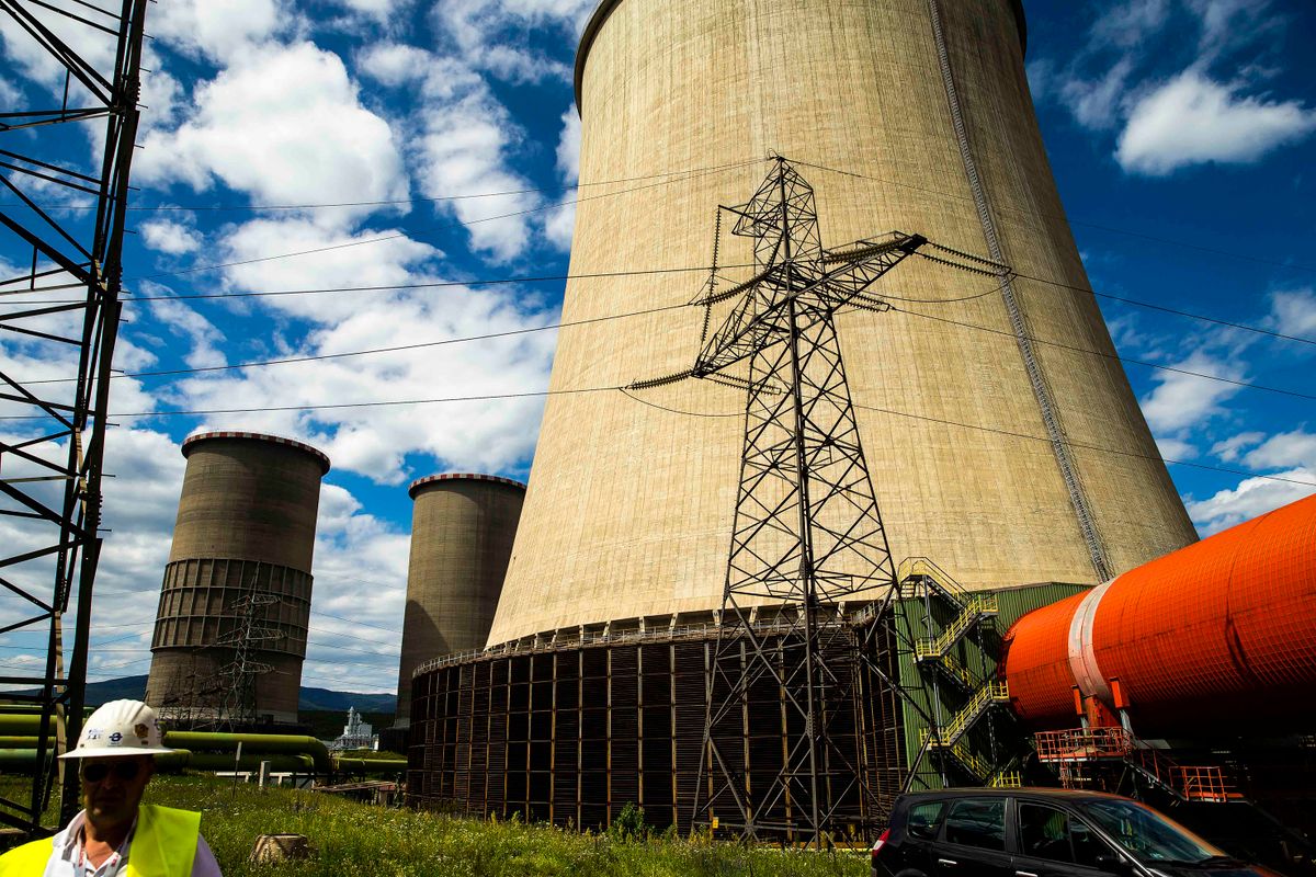 energiamix . VisontaVisonta. Mátrai Erőmű, MVM , bánya lignitFotó: Kurucz Árpád