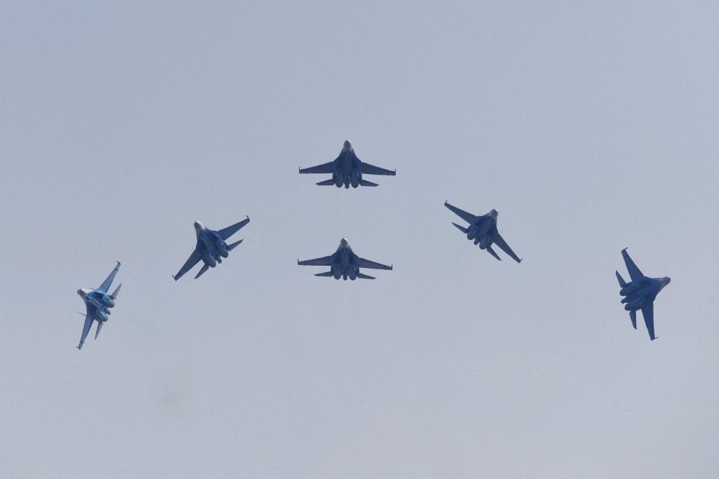 Zaporizzsja faluban két orosz vadászgép csapott le (Fotó: CFOTO / NurPhoto)