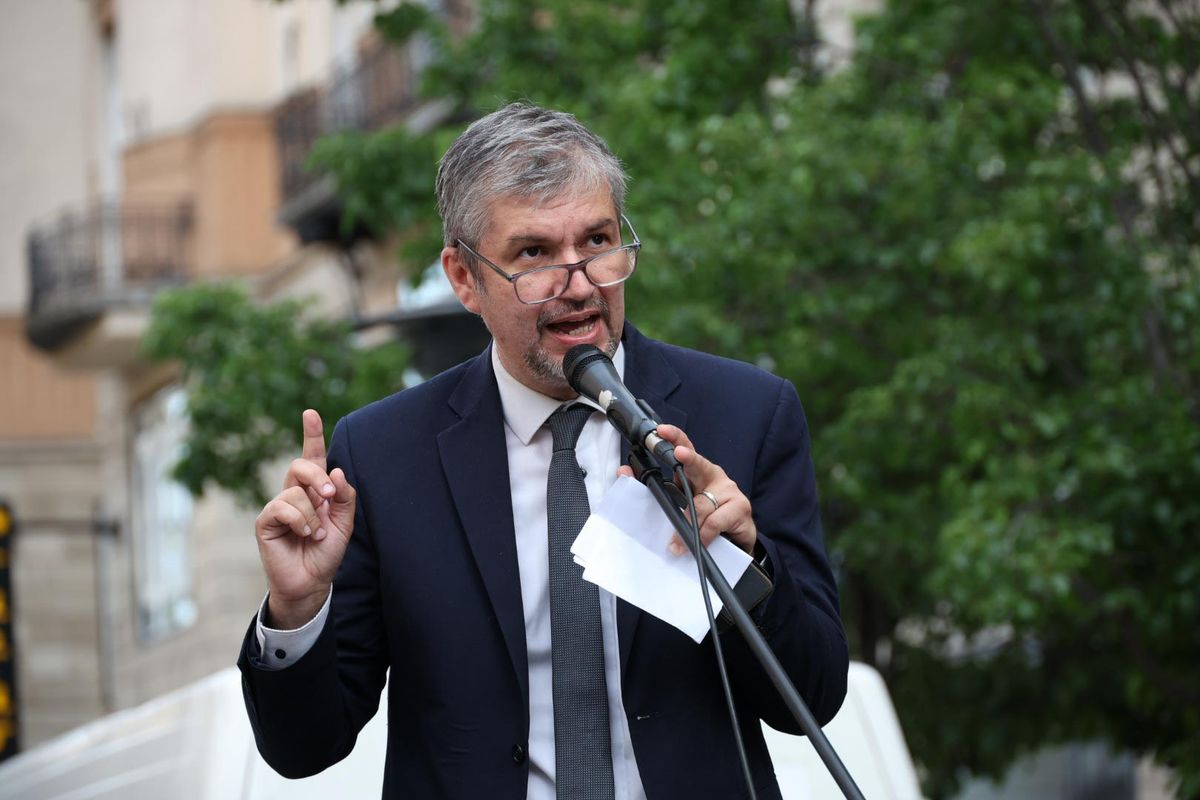 Hadházy tüntetés
