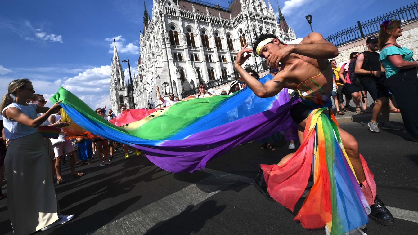 Budapesti Pride felvonulás 2022. július 23-án