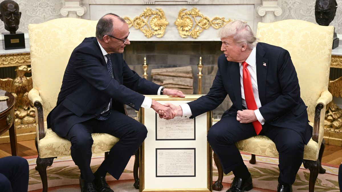 Donald Trump Friedrich Merz kancellárral tárgyalt