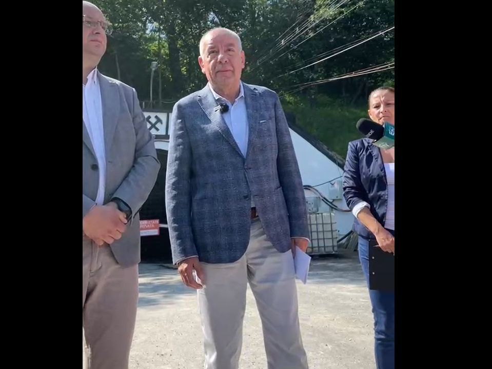 Sulyok Tamás Parajdon járt (Forrás: Maszol Facebook oldala; videó képkivágás)