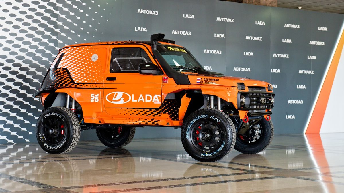 Extrém futóművet kapott a Lada Niva Sport Turbo. Meg 280 lóerőt!