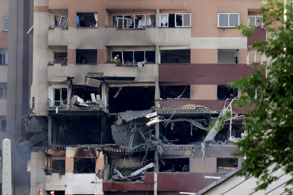 Izrael megtámadta Iránt (Fotó: AFP)