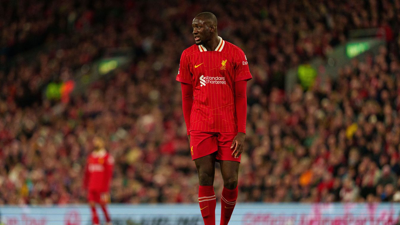 Ibrahima Konaté az Everton elleni meccsen