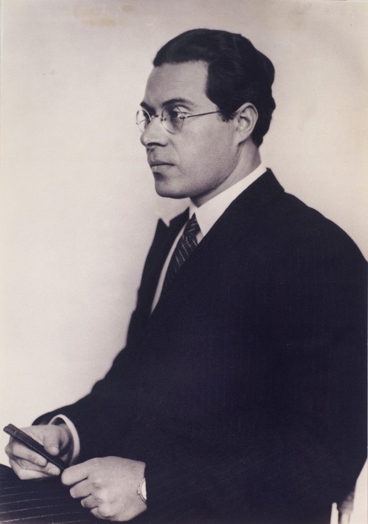 Moholy-Nagy László 1930-ban Hugo Erfurth fotóján