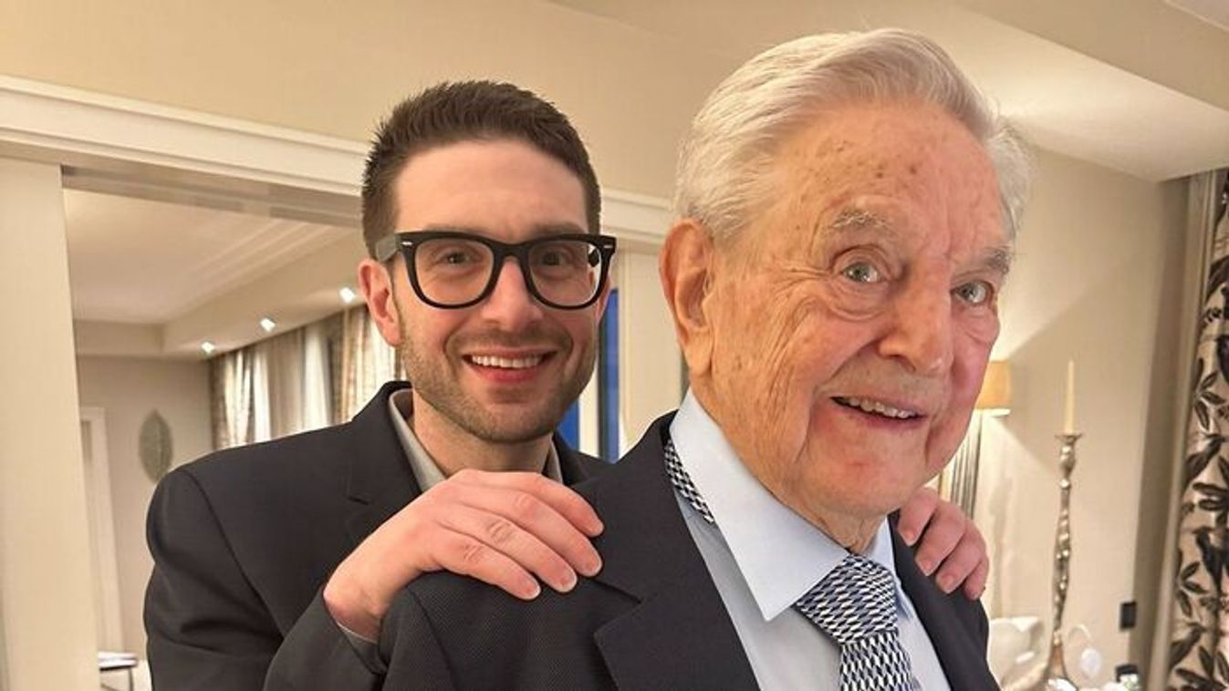 The two leaders of the Soros clan: Alex and his father, U.S. oligarch George Soros, (Source: X)