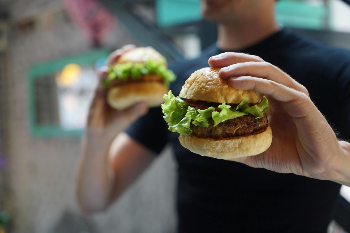 vegán burger