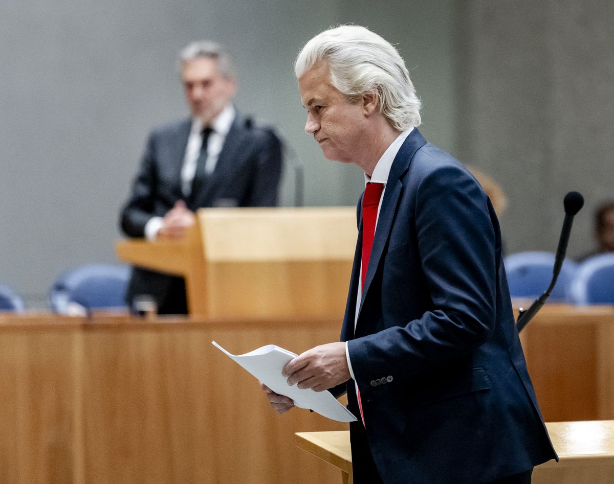 Október 29-én tartják a következő parlamenti választásokat Hollandiában, miután a jobboldali Szabadságpárt (PVV) vezetője, Geert Wilders megvonta támogatását a kabinettől.  Fotó: AFP