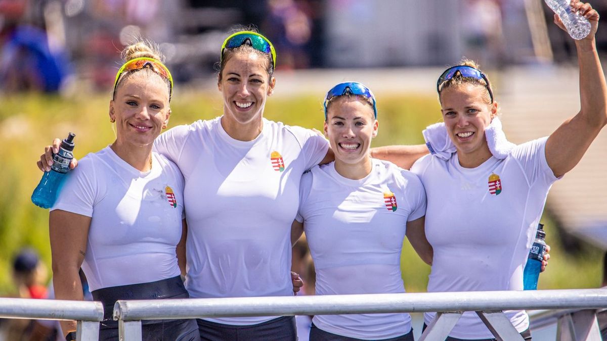 A párizsi olimpián Gazsó Dorka, Csipes Tamara, Fojt Sára, Pupp Noémi összetételben lett bronzérmes a magyar női kajak négyes