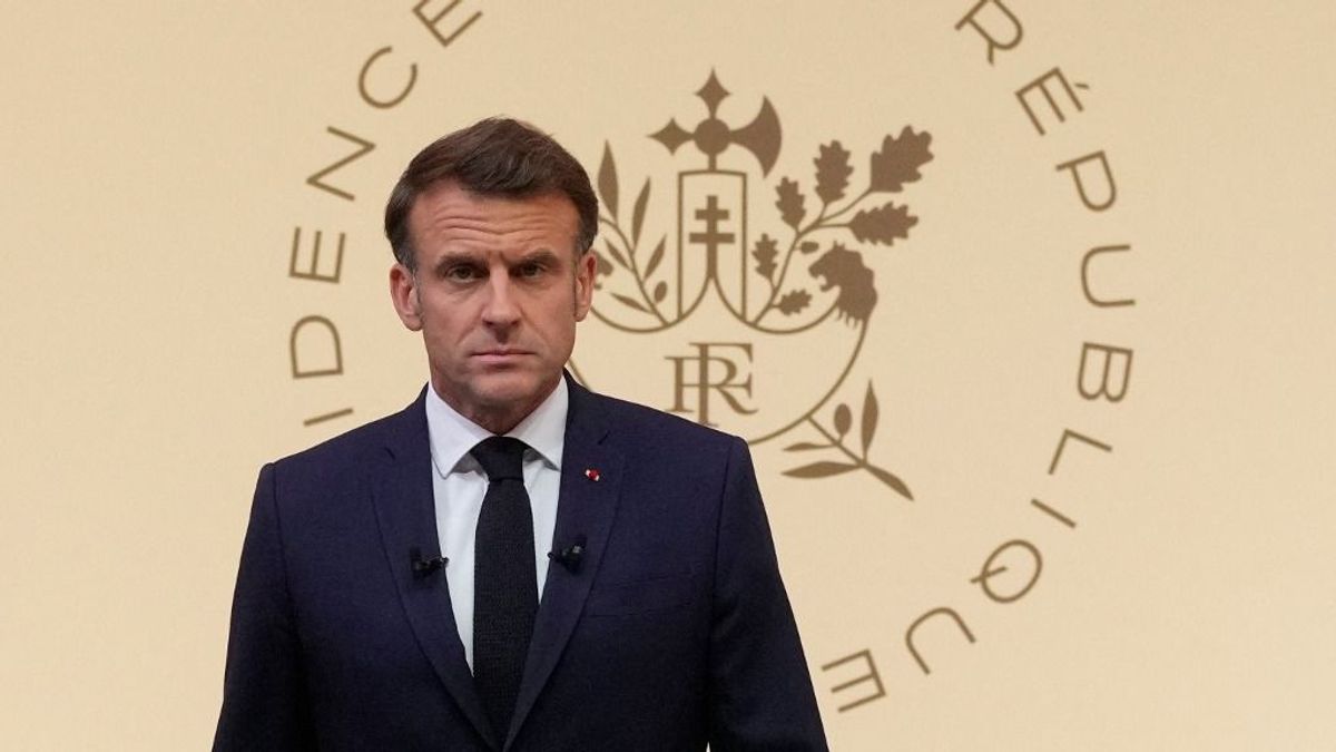 Macron Izrael mellett állt ki