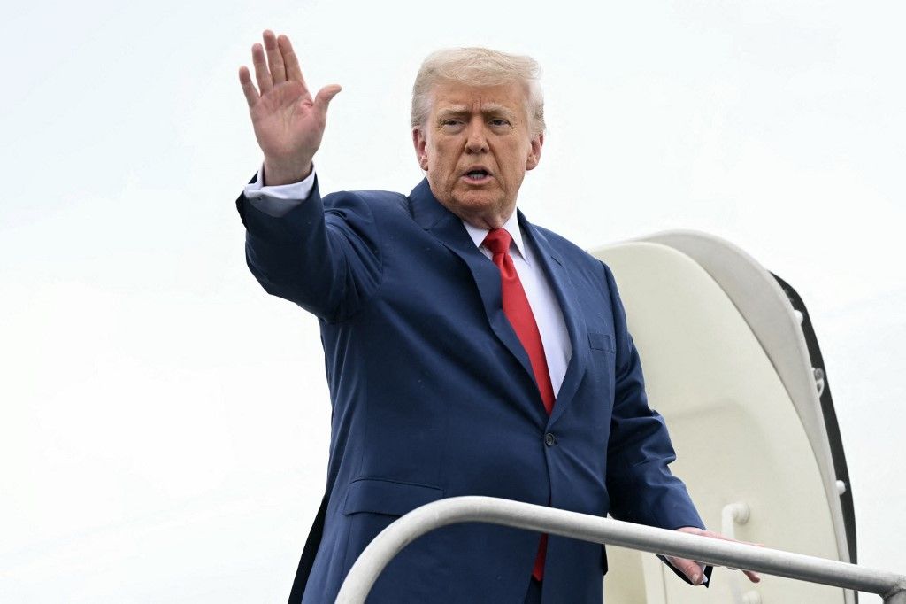 Trump célja a béke Ukrajna területén (Fotó: AFP)