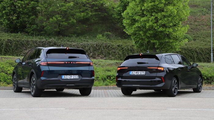 Opel Astra vs Grandland teszt