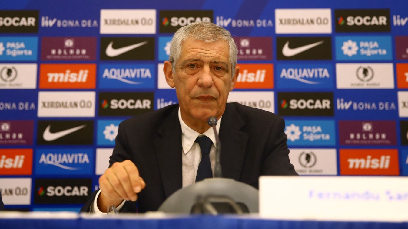 Fernando Santos a magyar válogatott elleni meccs után több dolgot is másként látott, mint az azeri kérdezők