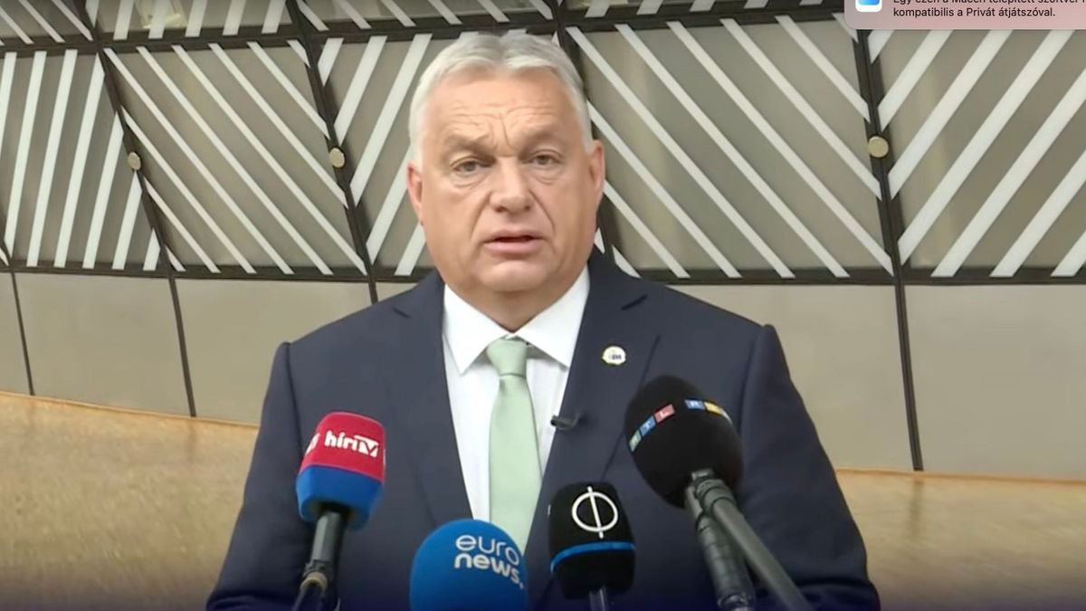  Hamarosan kezdődik Orbán Viktor brüsszeli sajtótájékoztatója - kövesse nálunk