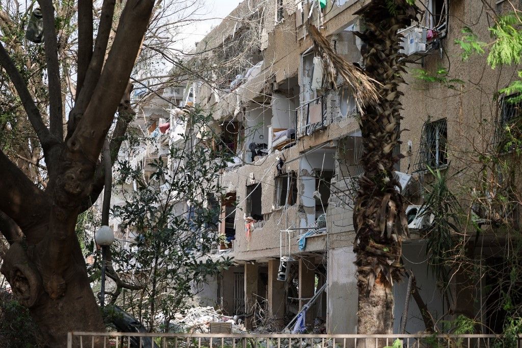 Irán szerint hadüzenet történt, Izrael rakétacsapást kapott válaszul (Fotó: JACK GUEZ / AFP)