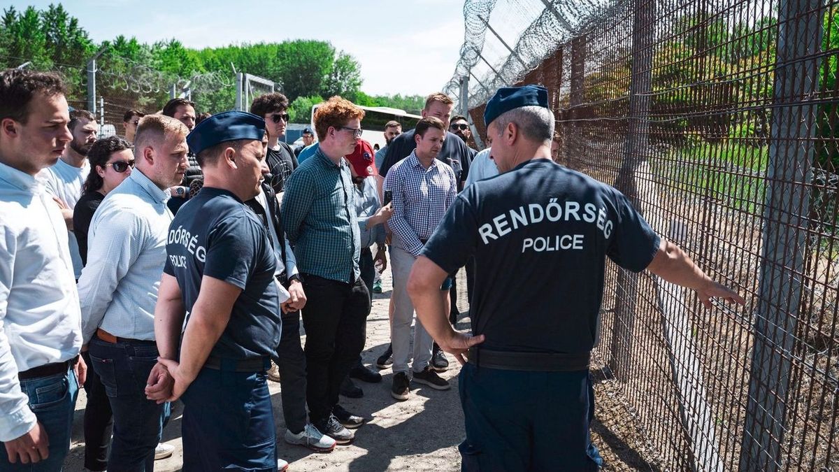 A Fidelitas megmutatta a patrióta szövetségeseknek a déli határkerítést + videó