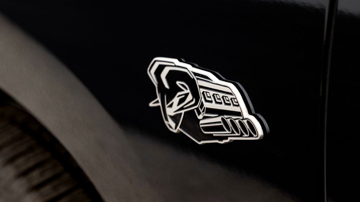 2026 Ram 1500 Black Express with HEMI® V-8 Symbol of Protest Badge