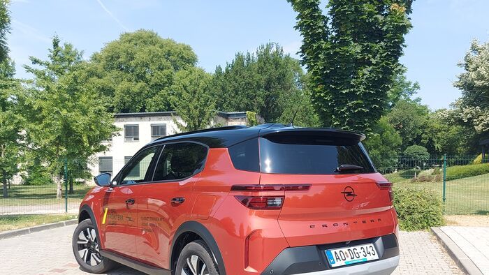 Opel Frontera menetpróba