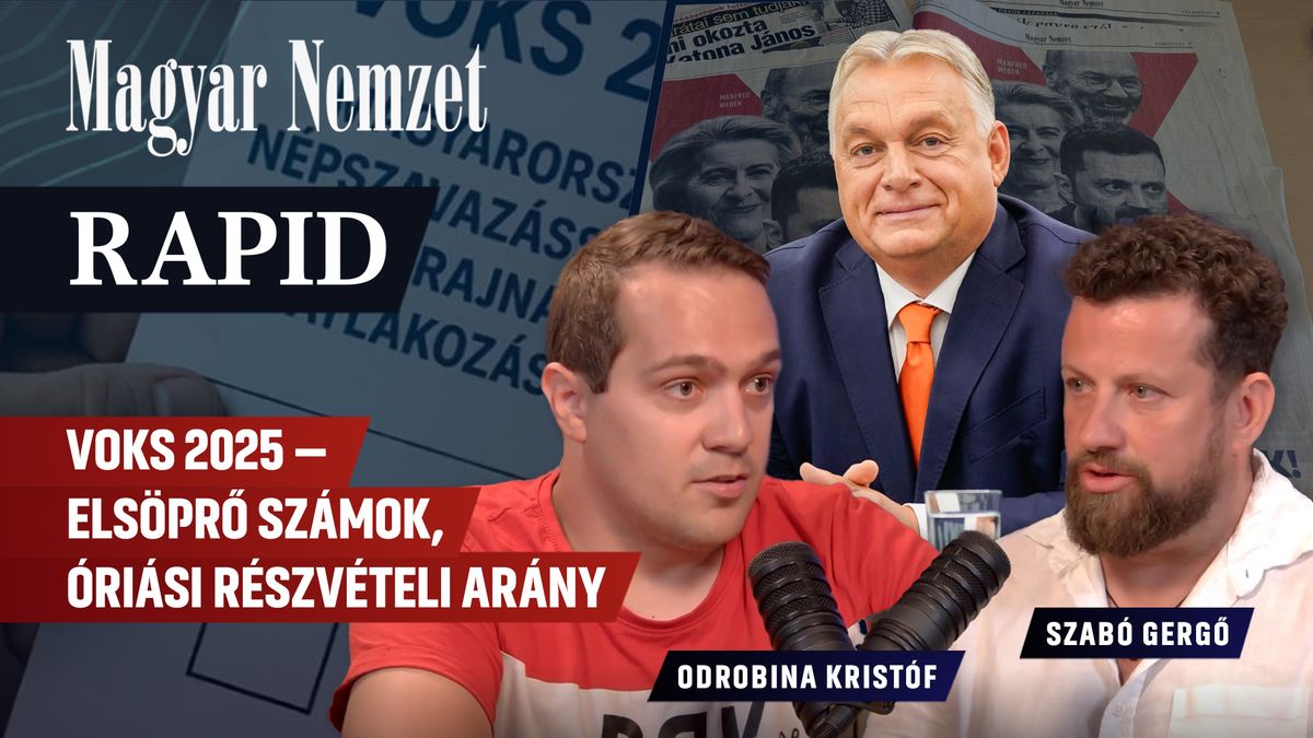 Rapid délutáni friss – Tarolt a Voks 2025, foghatják a fejüket a baloldalon + videó