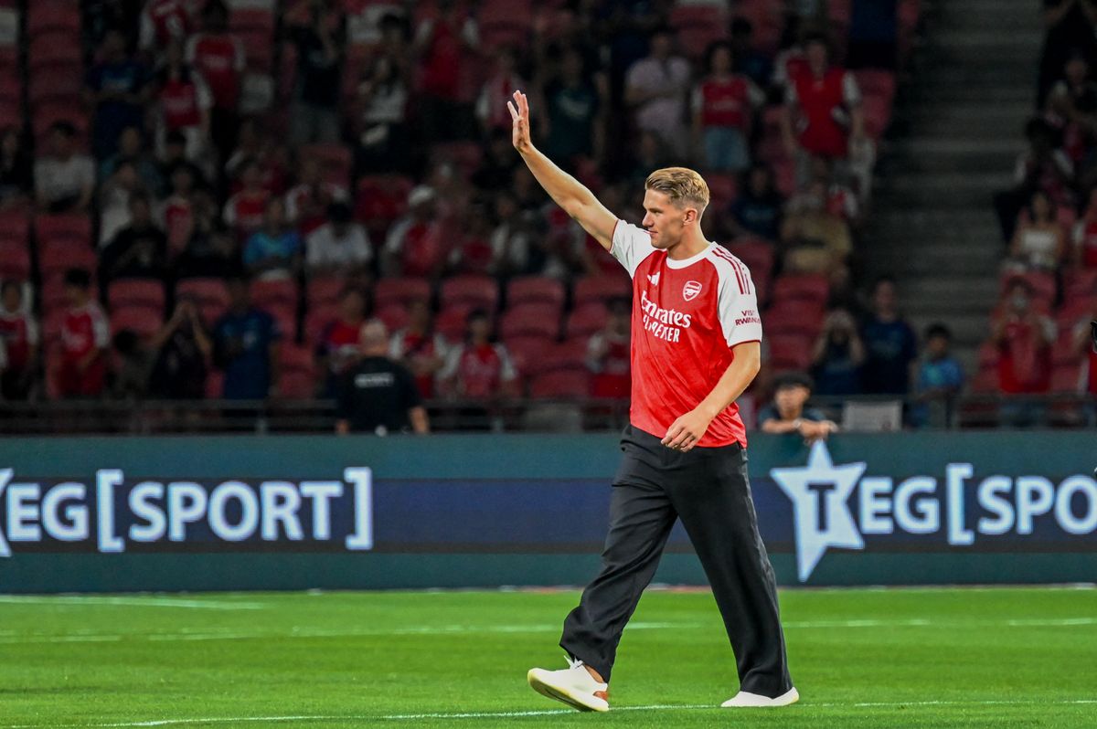 Gyökeres Viktort meleg fogadtatásban részesítették az Arsenal szurkolói