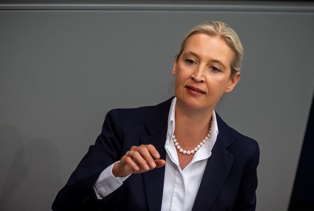 Alice Weidel is felemelte a szavát a kettős mérce ellen