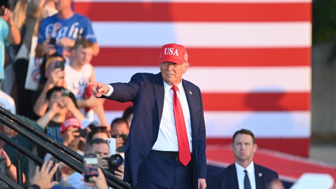 Donald Trump amerikai elnök (Fotó: AFP)
