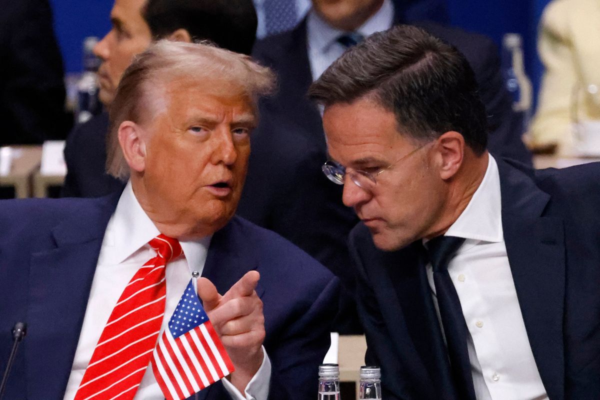 Mark Rutte Donald Trump szerepét méltatta