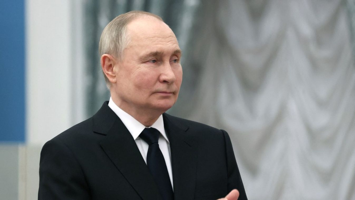 Vlagyimir Putyin orosz elnök (Fotó: AFP)