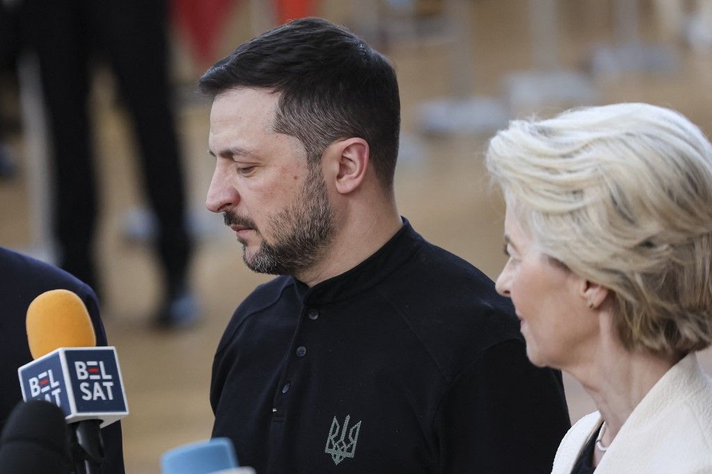 Zelenszkijnek üzent Orbán Viktor (Fotó: AFP)