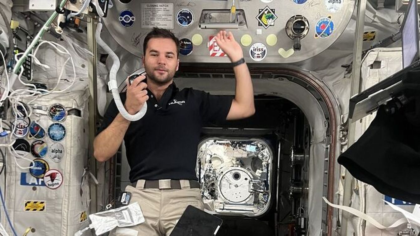 Hungarian astronaut Tibor Kapu (Source: Facebook/HUNOR – Hungarian to Orbit Program)