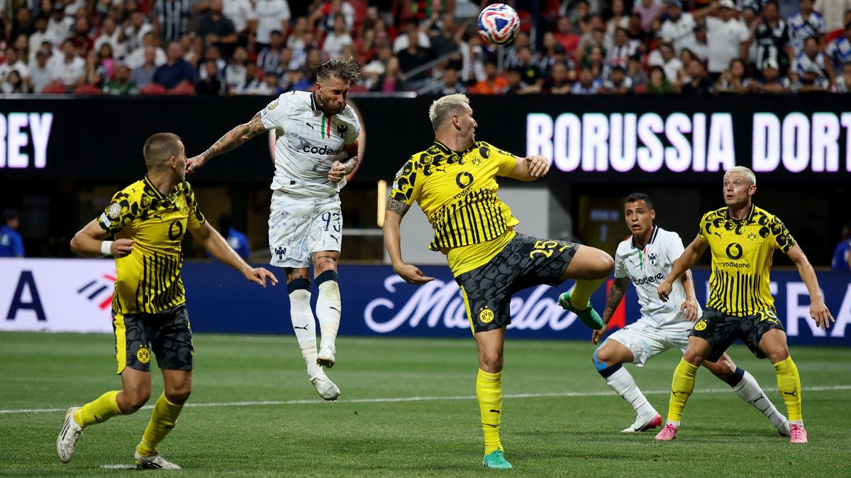 Sergio Ramos ezúttal nem tudta győzelemre vezetni a Monterreyt, a Borussia Dortmund jutott tovább