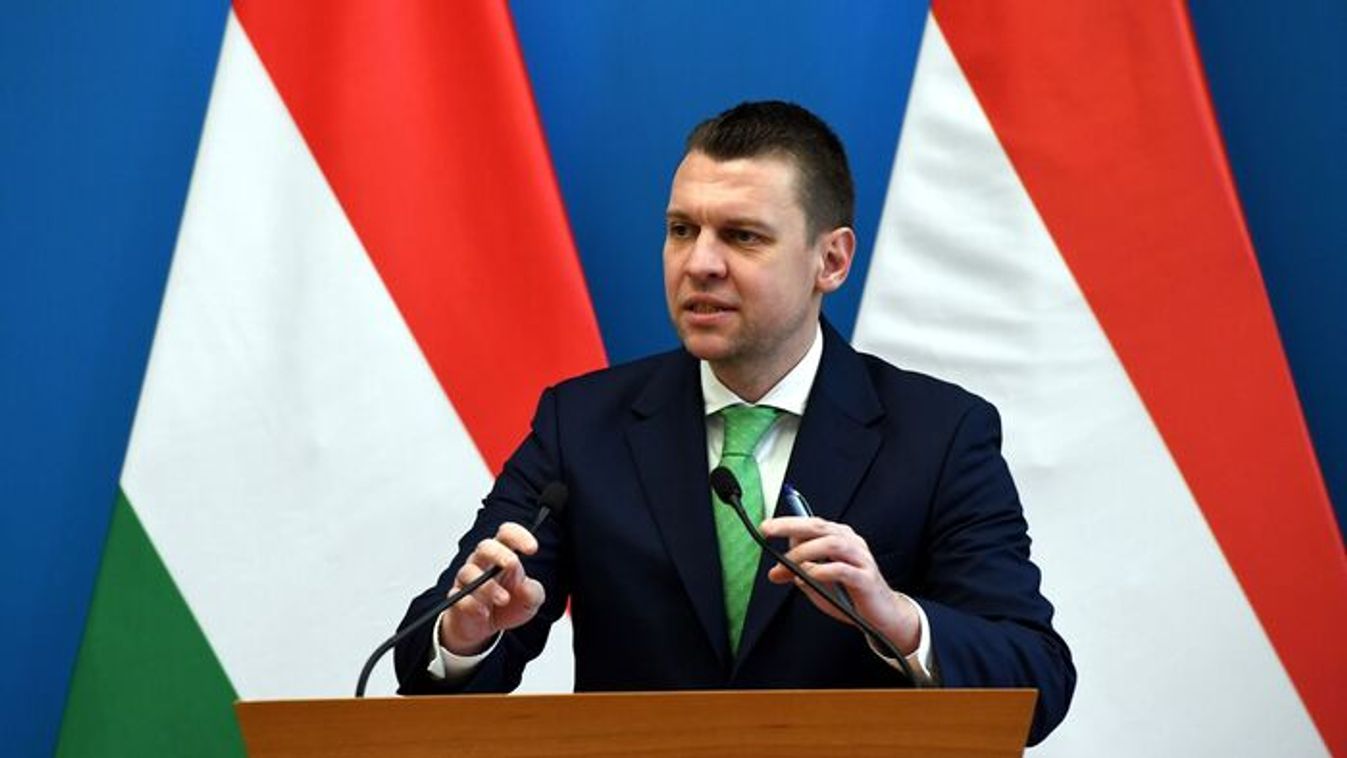 Tamas Menczer, communications director of the ruling parties (Photo: MTI)