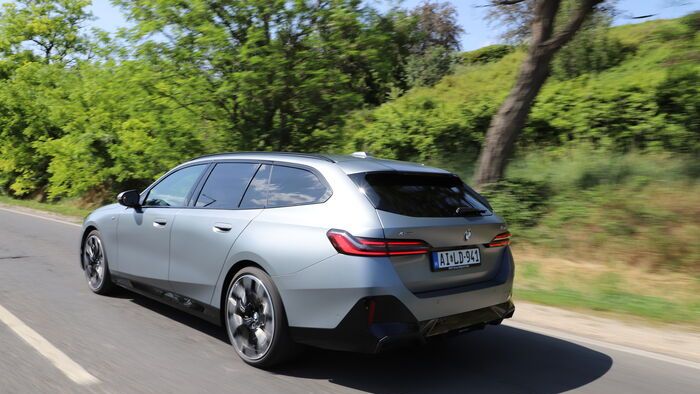 BMW 540d Touring teszt