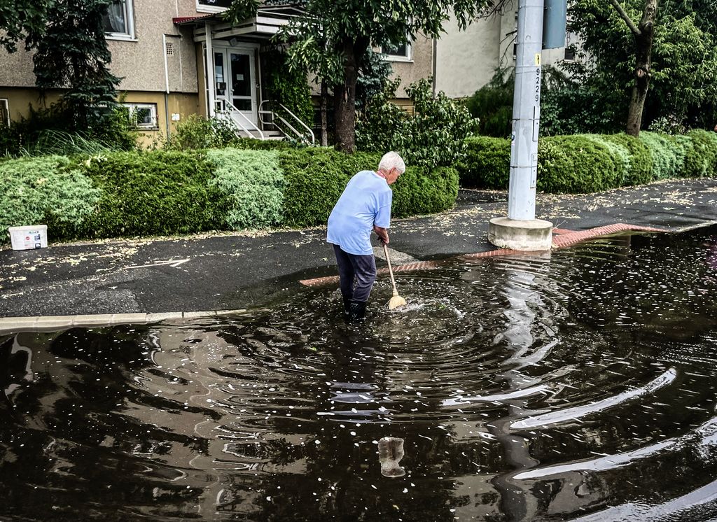 Vihar pusztítása Szegeden