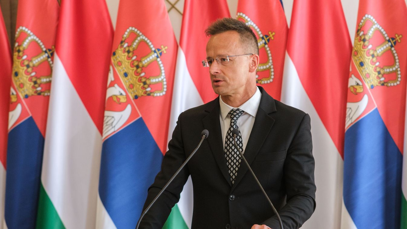 Szijjártó Péter külgazdasági és külügyminiszter (Fotó: MTI/Oláh Tamás)