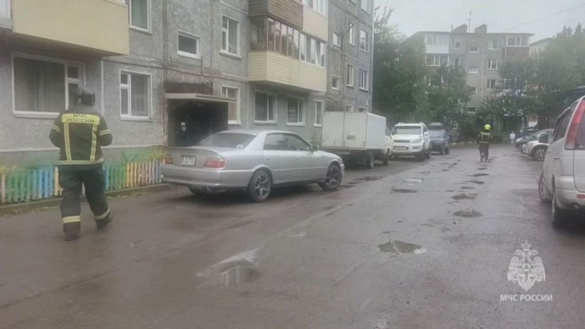 Az erős földrengést követően szükségállapot van érvényben