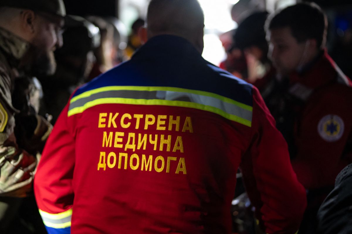 Az ukrajnai motorost mentősök látták el