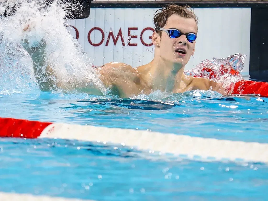 Kós Hubert olimpiai bajnokként várja a szingapúri úszó-világbajnokságot, Kós Hubert, olimpia, Párizs 2024, úszó, úszás